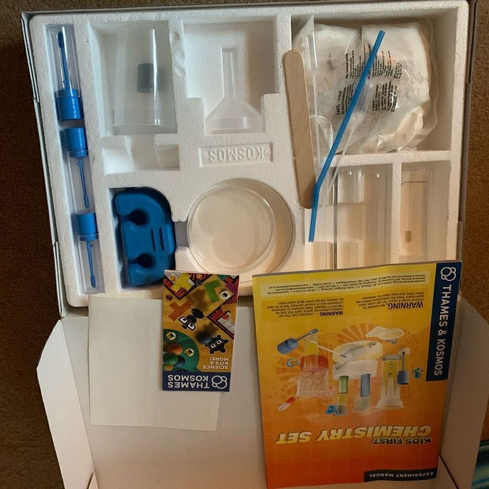 Thames & Kosmos Kids First Chemistry Set-Open Box - Picture 2 of 4